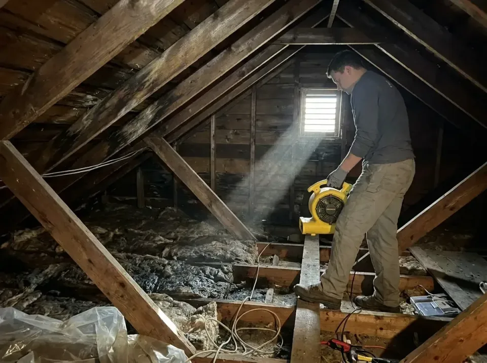 attic-water-damage-drying-proc-007 — frequently asked questions, Emergency Water Extraction & 24/7 Flood Response in Kyle, TX